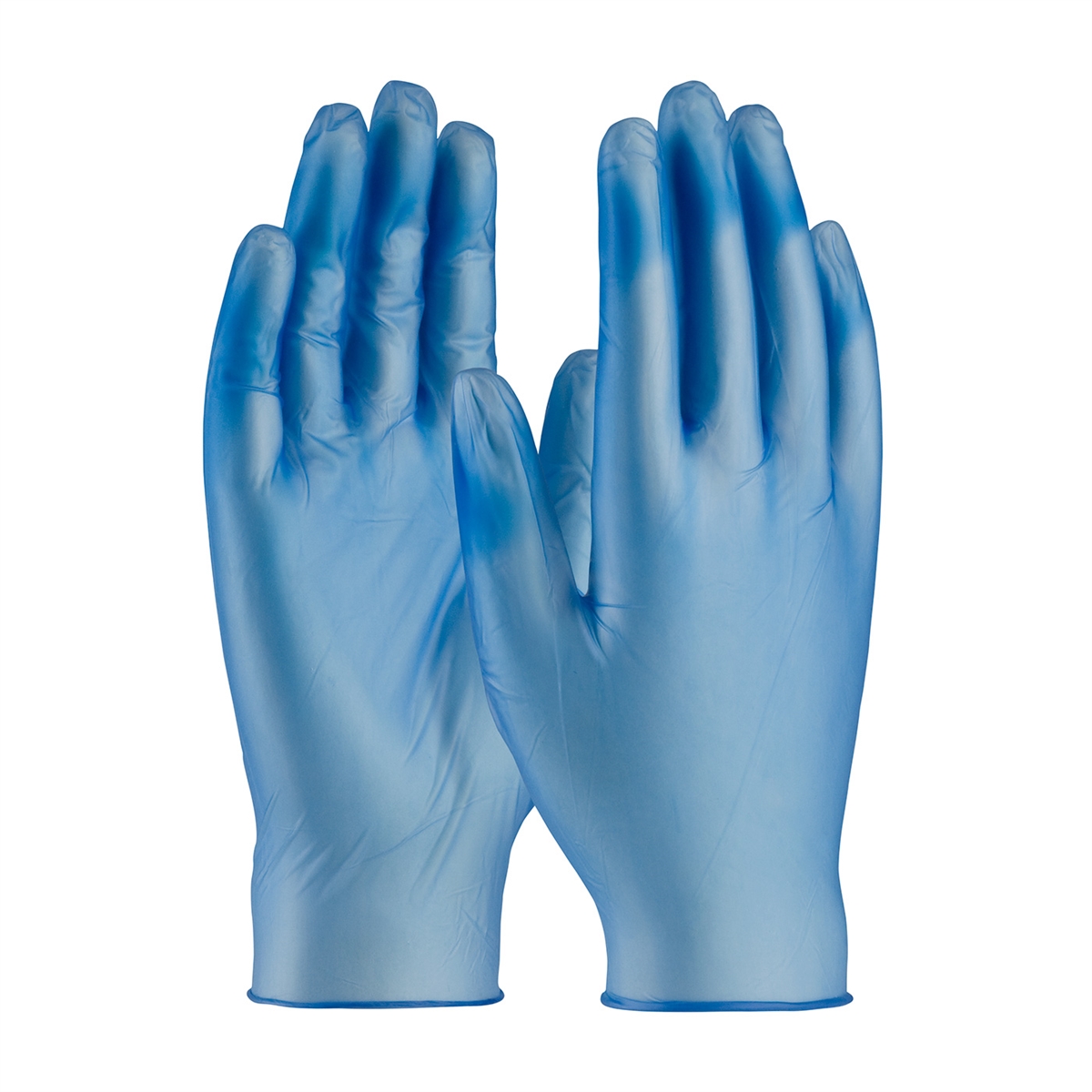 PIP® Ambi-dex® 64-V77BPF Heavy Duty Disposable Gloves, Vinyl, Translucent White, 9-1/2 in L, Powder Free, 5 mil THK, Application Type: Industrial Grade, Ambidextrous Hand